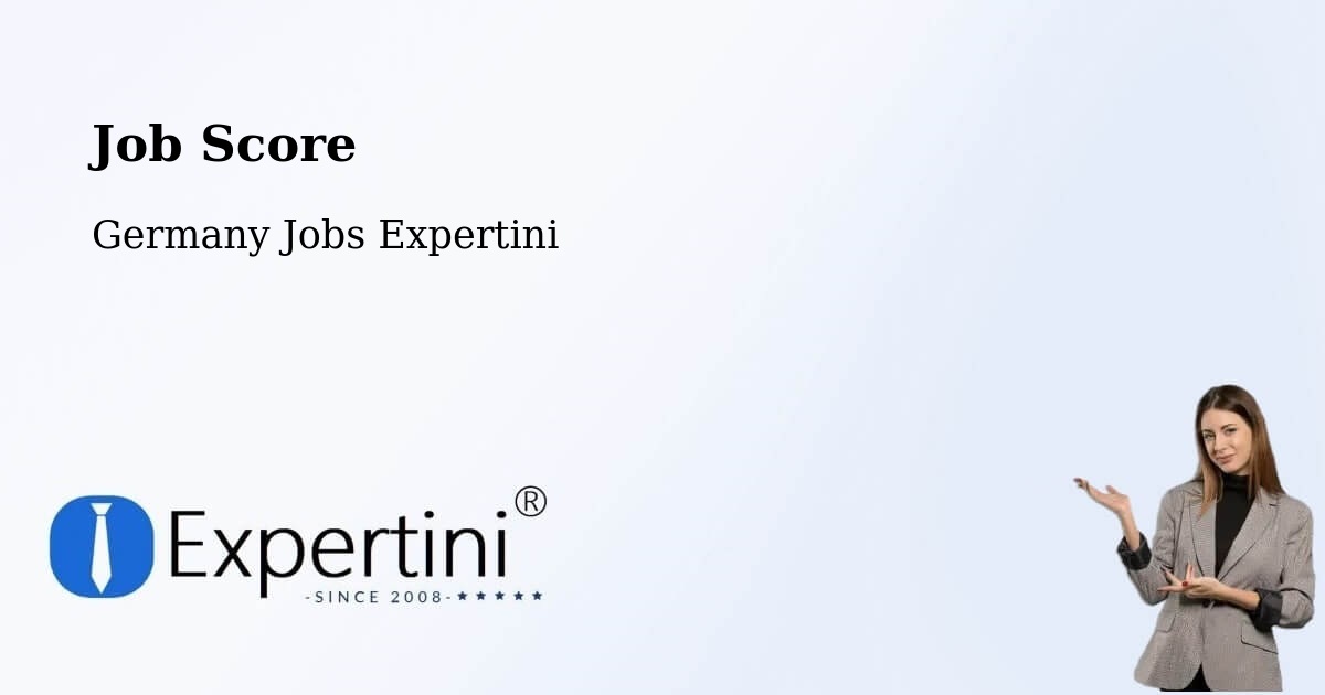 Job Score & Job Description Score Tool – Erwitte - Germany Jobs Expertini