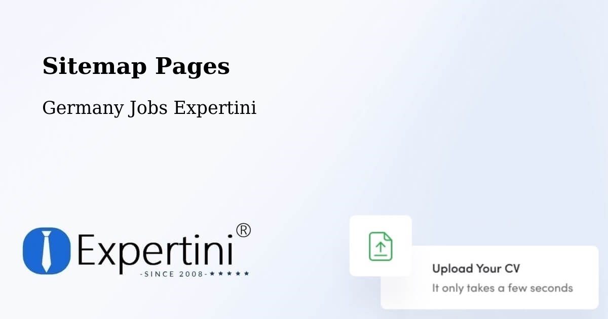 Sitemap Pages - Erwitte - Germany Jobs Expertini